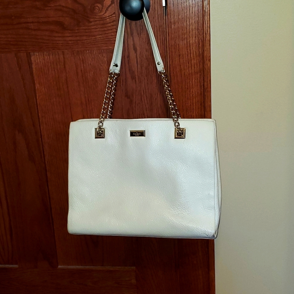 Kate Spade tote in Winter White